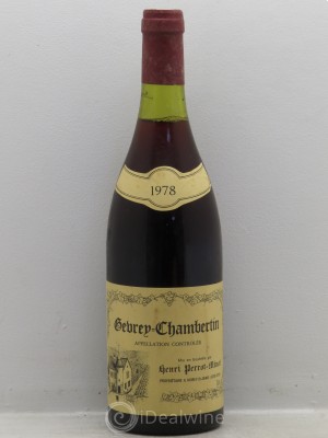 Gevrey-Chambertin Domaine Perrot Minot  1978 - Lot of 1 Bottle