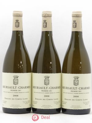 Meursault 1er Cru Charmes Comtes Lafon (Domaine des)  2008 - Lot of 3 Bottles