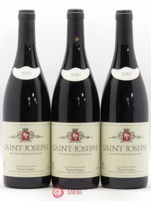 Saint-Joseph Gonon (Domaine)  2010 - Lot of 3 Bottles