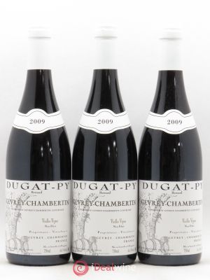 Gevrey-Chambertin Vieilles Vignes Dugat-Py  2009 - Lot of 3 Bottles