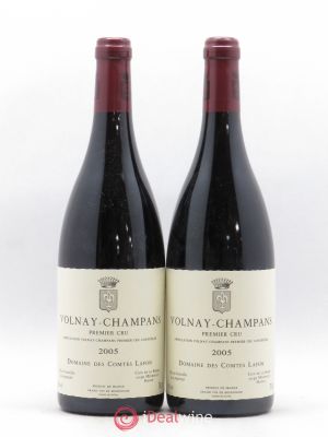 Volnay 1er Cru Champans Comtes Lafon (Domaine des)  2005 - Lot of 2 Bottles