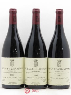 Volnay 1er Cru Champans Comtes Lafon (Domaine des)  2005 - Lot of 3 Bottles
