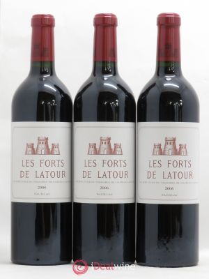 Les Forts de Latour Second Vin  2006 - Lot de 3 Bouteilles