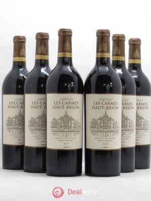 Château Les Carmes Haut-Brion  2017 - Lot of 6 Bottles