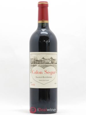 Château Calon Ségur 3ème Grand Cru Classé  2012 - Lot of 1 Bottle