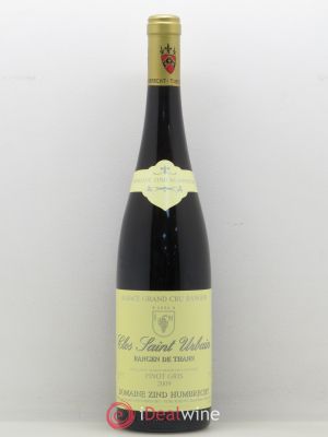 Pinot Gris Grand Cru Clos Saint-Urbain Rangen de Thann Zind-Humbrecht (Domaine)  2009 - Lot de 1 Bouteille