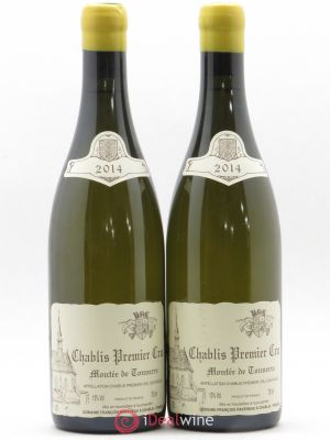Chablis 1er Cru Montée de Tonnerre Raveneau (Domaine)  2014 - Lot of 2 Bottles