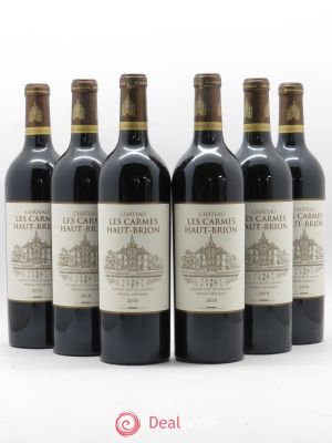 Château Les Carmes Haut-Brion  2016 - Lot of 6 Bottles
