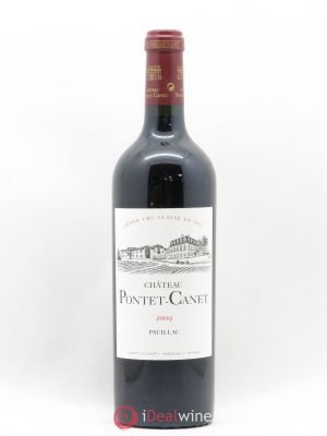 Château Pontet Canet 5ème Grand Cru Classé  2009 - Lot de 1 Bouteille