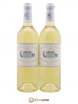 Pavillon Blanc du Château Margaux  2004 - Lot of 2 Bottles