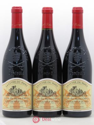 Châteauneuf-du-Pape Cuvée du Papet Bernard Sabon  2010 - Lot of 3 Bottles