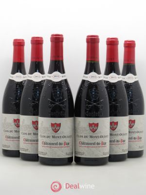 Châteauneuf-du-Pape Bernard Sabon  2012 - Lot of 6 Bottles