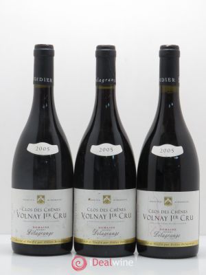 Volnay 1er Cru Clos Des Chênes Domaine Henri Delagrange & Fils 2005 - Lot of 3 Bottles