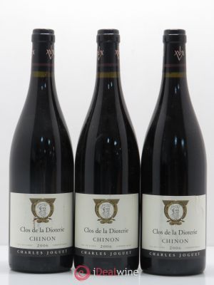 Chinon Clos de La Dioterie Charles Joguet (Domaine)  2006 - Lot of 3 Bottles