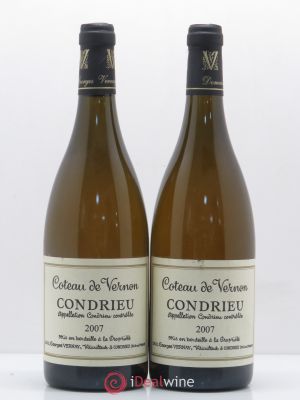 Condrieu Coteau de Vernon Georges Vernay  2007 - Lot of 2 Bottles
