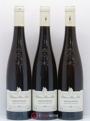 Quarts de Chaume Château Pierre Bise 2007 - Lot of 3 Bottles