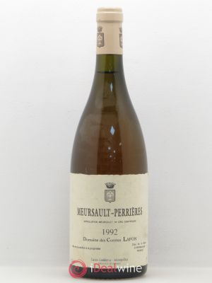 Meursault 1er Cru Les Perrières Comtes Lafon (Domaine des)  1992 - Lot of 1 Bottle