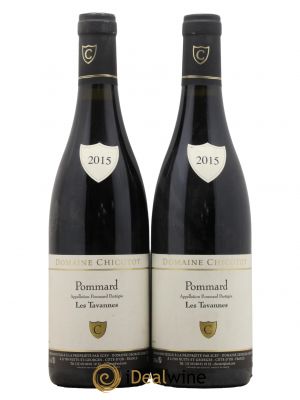Pommard Les Tavannes Domaine Chicotot 2015 - Lot of 2 Bottles