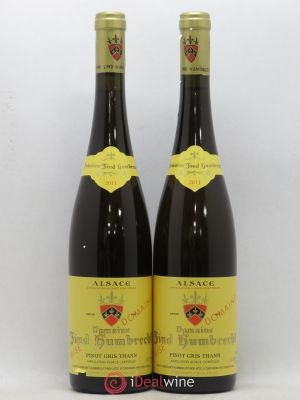 Pinot Gris (anciennement Tokay) Zind-Humbrecht (Domaine) Thann 2011 - Lot de 2 Bouteilles