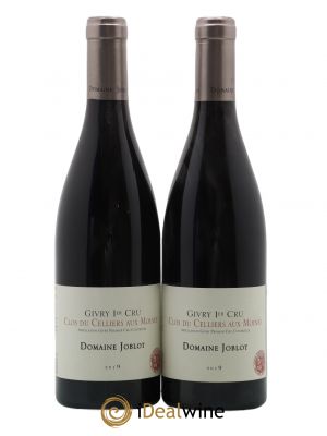 Givry 1er Cru Clos du Cellier aux Moines Joblot (Domaine)  2019 - Lot of 2 Bottles
