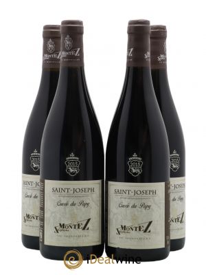 Saint-Joseph Cuvée du Papy Monteillet (Domaine du) - Stéphane Montez  2015 - Lot of 4 Bottles