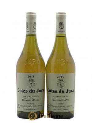 Côtes du Jura Jean Macle  2015 - Lot of 2 Bottles