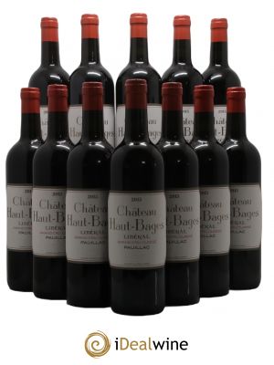 Château Haut Bages Libéral 5ème Grand Cru Classé  2015 - Lot of 12 Bottles