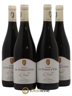 IGP Pays d'Hérault Le Pradel Terrasse d'Elise (Domaine de la)  2016 - Lot of 4 Bottles