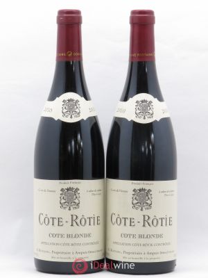 Côte-Rôtie Côte Blonde René Rostaing  2010 - Lot of 2 Bottles