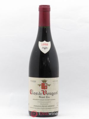 Clos de Vougeot Grand Cru Denis Mortet (Domaine)  1998 - Lot of 1 Bottle