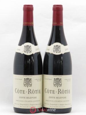Côte-Rôtie Côte Blonde René Rostaing  2009 - Lot of 2 Bottles