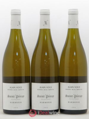 Saint-Péray Harmonie Alain Voge (Domaine)  2016 - Lot of 3 Bottles