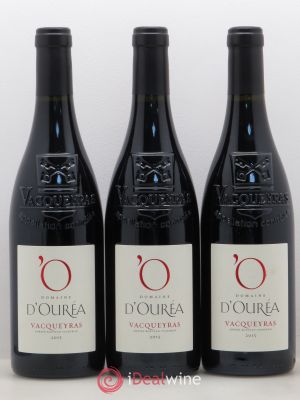 Vacqueyras Domaine d'Ouréa (no reserve) 2015 - Lot of 3 Bottles