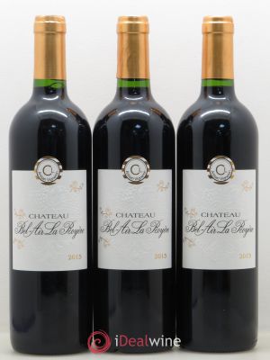 Château Bel Air La Royere (no reserve) 2015 - Lot of 3 Bottles