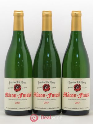 Mâcon-Fuissé J.A. Ferret (Domaine) (no reserve) 2017 - Lot of 3 Bottles