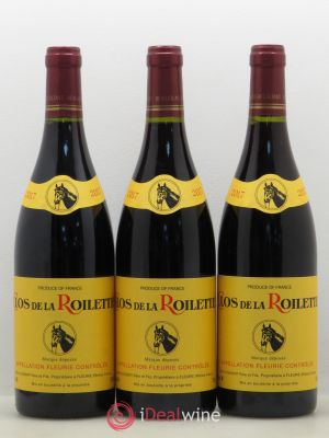 Fleurie Clos de la Roilette (no reserve) 2017 - Lot of 3 Bottles