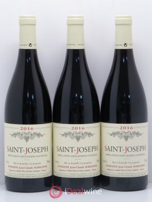 Saint-Joseph Jean-Claude Marsanne (Domaine) (no reserve) 2016 - Lot of 3 Bottles