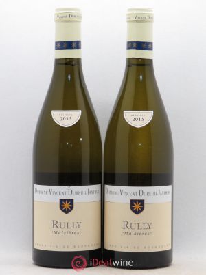 Rully Maizières Vincent Dureuil-Janthial 2015 - Lot of 2 Bottles