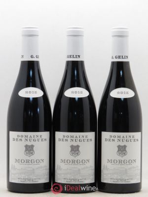 Morgon Domaine des Nugues (no reserve) 2015 - Lot of 3 Bottles