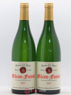 Mâcon-Fuissé J.A. Ferret (Domaine)  2017 - Lot of 2 Bottles