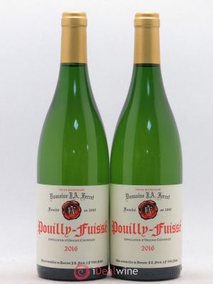Pouilly-Fuissé J.A. Ferret (Domaine) (no reserve) 2016 - Lot of 2 Bottles