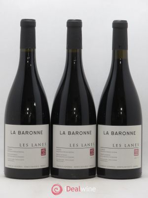 Corbières Château La Baronne Les Lanes (sans prix de réserve) 2015 - Lot de 3 Bouteilles