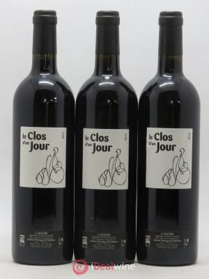 Cahors Le Clos d'un Jour (no reserve) (no reserve) 2014 - Lot of 3 Bottles