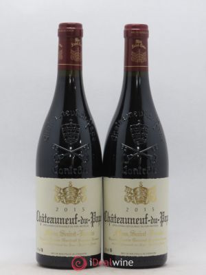 Châteauneuf-du-Pape Mas Saint Louis (no reserve) 2015 - Lot of 2 Bottles