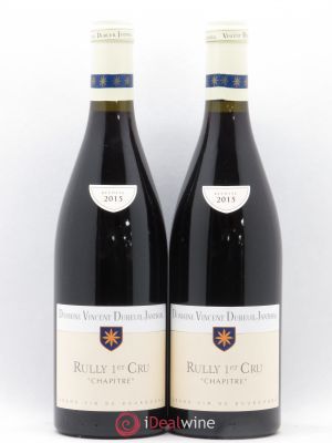 Rully 1er Cru Chapitre Domaine Dureuil Janthial 2015 - Lot of 2 Bottles