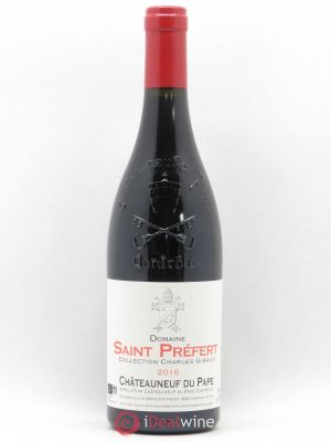 Châteauneuf-du-Pape Collection Charles Giraud Domaine Saint-Préfert Isabel Ferrando  2016 - Lot of 1 Bottle