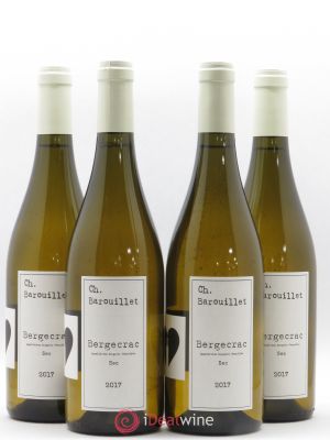 Bergerac Château Barouillet (no reserve) 2017 - Lot of 4 Bottles