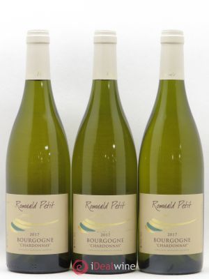 Bourgogne Domaine Romuald Petit (no reserve) 2017 - Lot of 3 Bottles
