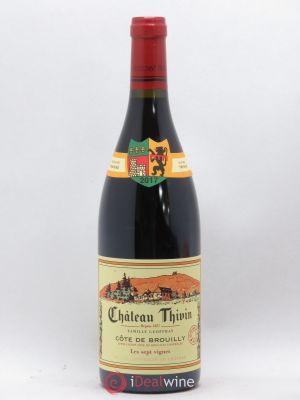 Côte de Brouilly Les 7 Vignes Château Thivin (no reserve) 2017 - Lot of 1 Bottle
