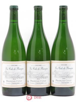 Sancerre Les Culs de Beaujeu François Cotat  2016 - Lot of 3 Bottles